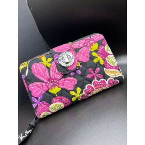 Vera Bradley Purple Floral Wallet